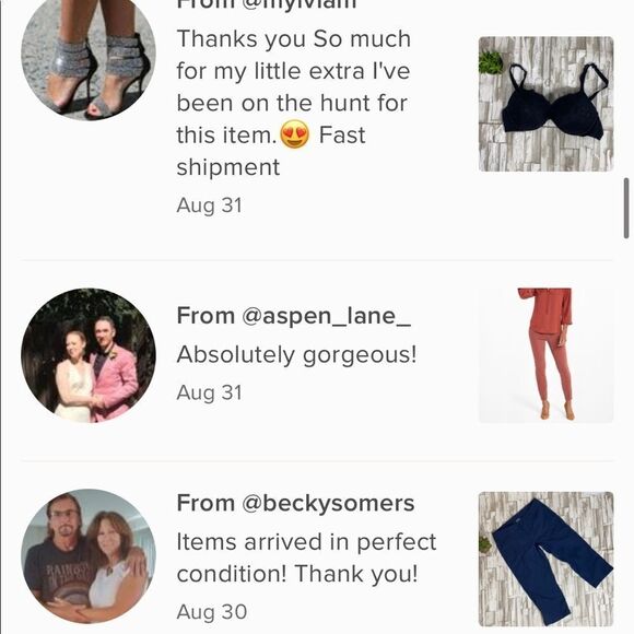 Buy with Confidence! Check out my love notes! - Picture 7 of 16